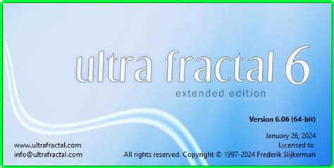 Ultra Fractal 6.06 Extended